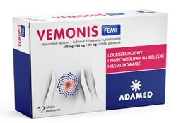 Vemonis Femi, 12 tabletek