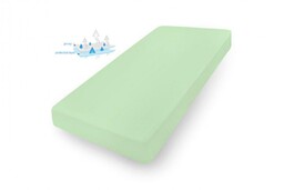 Babymatex Prześcieradło nieprzemakalne 60x120 52 zielone jersey