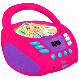Lexibook Barbie Przenośny odtwarzacz CD - Boombox