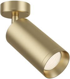 FOKUS lampa sufitowa kierunkowa złota mat H19.5cm fi13cm