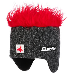 Czapka Cocker Skipool Ski Austria by Eisbär, antracytowo-czerwony,