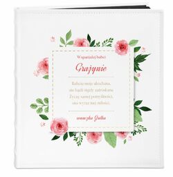 Album na zdjęcia z nadrukiem dla babci