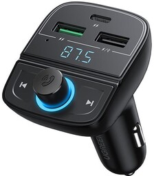Ugreen Transmiter FM Bluetooth 5.0 ładowarka samochodowa MP3