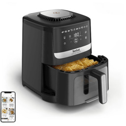 Frytownica niskotłuszczowa TEFAL EY5568E0 Easy Fry Silence Czarny