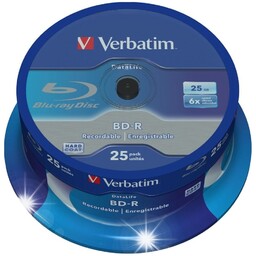 Płyty Blu-Ray Verbatim BD-R SL Hard Coat 25GB