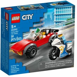 Lego City Motocykl policyjny - pościg za samochodem