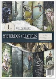 ITD Collection Papier do decoupage Mysterious Creatures, 21