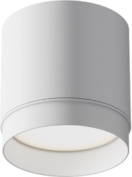 POLAR lampa sufitowa tuba biała H8.5cm fi8.2cm 12W