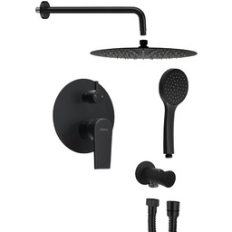 KAI zestaw prysznicowy podtynkowy z baterią podtynkową, obrotowy