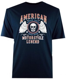 Duży T-shirt Męski z Nadrukiem T414 ESPIONAGE