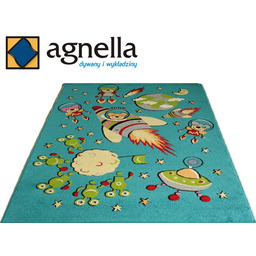 Dywan Dla Dzieci Kids 160x220 Gal Turkus Agnella