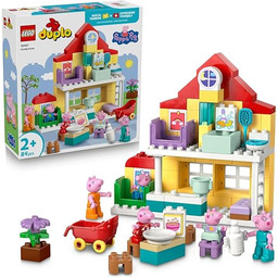 LEGO DUPLO Świnka Peppa Dom rodzinny, zabawka edukacyjna