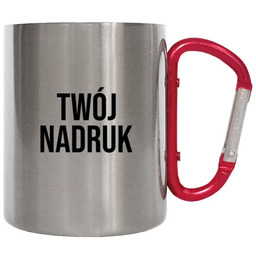 Kubek metalowy z własnym nadrukiem