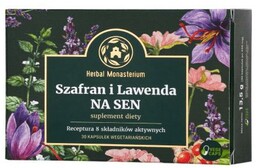 Herbal Monasterium Szafran i Lawenda na sen, 30