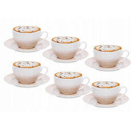 6x Filiżanka Ze Spodkiem Playa 220ml Ambition