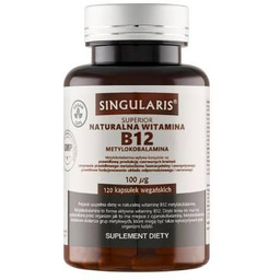 SINGULARIS Superior Naturalna witamina B12 metylokobalamina 100 g,