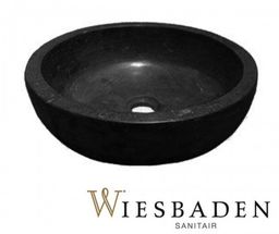 Umywalka nablatowa z kamienia B-stone 40x12cm RĘCZNIE WYKONANY