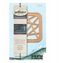 Wykrojnik do papieru Spellbinders - Road Map ramka