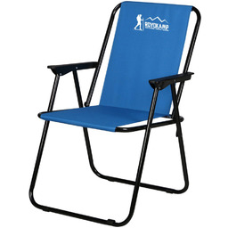 Enero Camp Krzesło turystyczne z podłokietnikami 52x44x75cm składane
