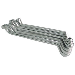 Klucze oczkowe odgięte MEGA komplet 12 sztuk, (6-32