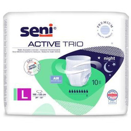 SENI ACTIVE TRIO LARGE Elastyczne majtki chłonne, 10szt.