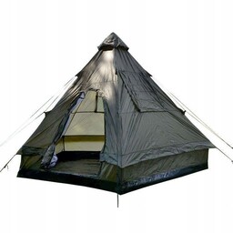 Namiot 4-osobowy rodzinny turystyczny wodoodporny Tipi Mil-Tec olive