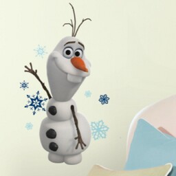 Naklejka Dekoracyjna Kraina Lodu Olaf Frozen Rmk2372Scs