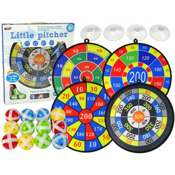 Zestaw Gier Dart Tarcza 36 cm Piłki