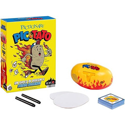 Mattel Games Pictionary PIC-Tato, gra z gorącymi ziemniakami