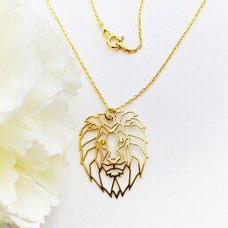 Pakamera Naszyjnik znak zodiaku LEW , zawieszka