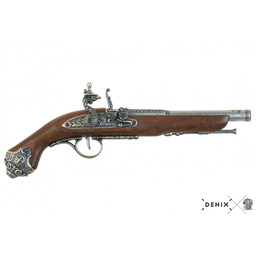 replika pistolet skałkowy VIIIw Denix model 1077 G
