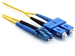 LCSC-SM-10M - Jednomodowy, LC/UPC - SC/UPC, 10 metr