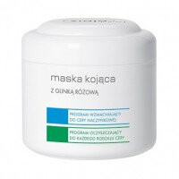 Ziaja Pro, maska kojąca z glinką różową, program