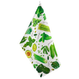 Bellatex Ścierka kuchenna Zielenina zielony, 50 x 70