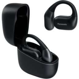 Słuchawki bezprzewodowe PANASONIC RB-F10DE-K Otwarte Czarny
