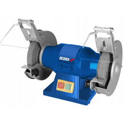 Szlifierka Stołowa Dedra 150W Podwójna Kamieniowa Dwutarczowa Tarcza