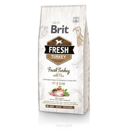 Indyk BRIT Fresh Adult Fit&Slim Turkey with Pea,