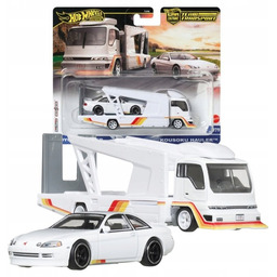 Hot Wheels Premium Team Transport Ciężarówka i samochodzik