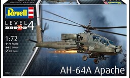 Helikopter do sklejania. 1:144, 3824 AH-64A Apache. Revell
