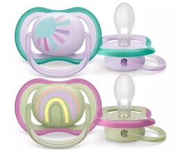 AVENT Ultra Air Smoczek uspokajający ortodontyczny 0-6m SCF085/59,
