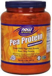 NOW Foods - Białko Grochowe, Pea Protein, Bezsmakowe,