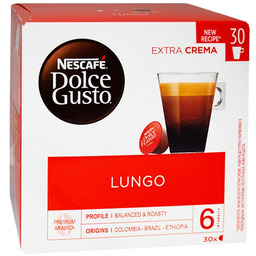 Nescafe, kawa kapsułki Dolce Gusto Lungo, 30 kapsułek