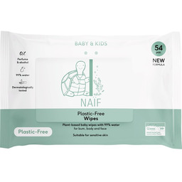 Naif Baby & Kids Plastic Free Wipes chusteczki