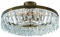 Pałacowa LAMPA sufitowa HOVDALA 100618 Markslojd metalowy plafon