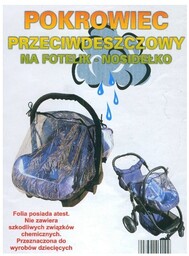 Folia przeciwdeszczowa na fotelik Jacuś