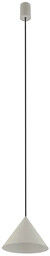 Lampa wisząca ZENITH S SILK GRAY 10880 -