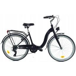 Rower Dallas Składak 24'' 6 spd - czarny