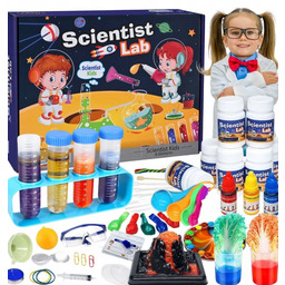 ZESTAW DOSWIADCZALNY MALEGO CHEMIKA LABOLATORIUM CHEMICZNE DLA DZIECI
