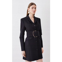 KAREN MILLEN SUKIENKA MARYNARKOWA CZARNA 36 1Y1R