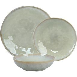 WeHome zestaw naczyń dla 6 osób, 18-częściowy zestaw